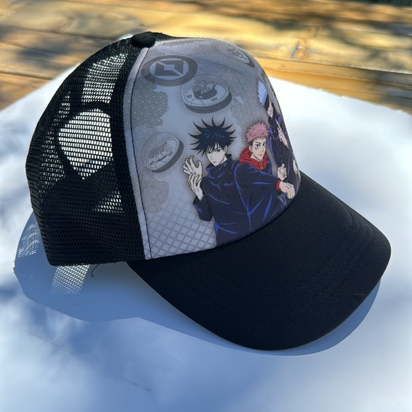 Jujutsu Kaisen X Kura Sushi Limited Edition Promo Snapback Cap Hat NWOT - Picture 4 of 8